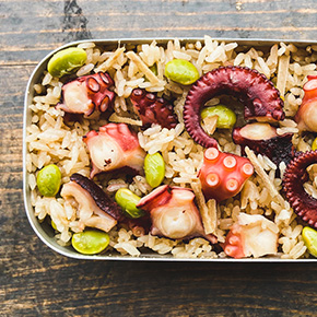 メスティンたこ飯のイメージ