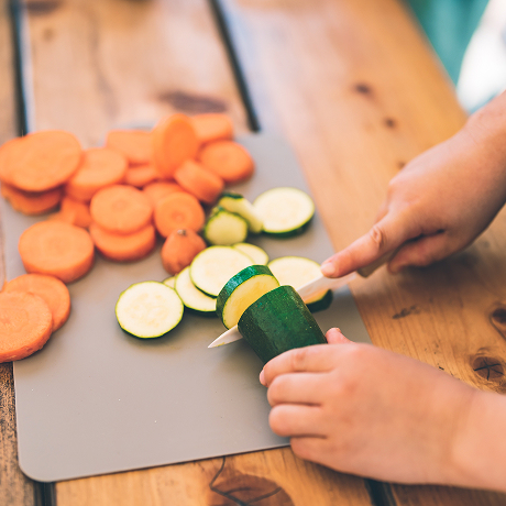 BBQ Counterお好みの新鮮野菜を丸ごとお選びいただけます。