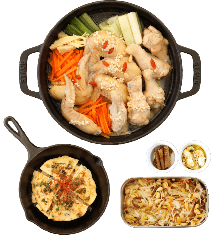 韓国風チキン鍋